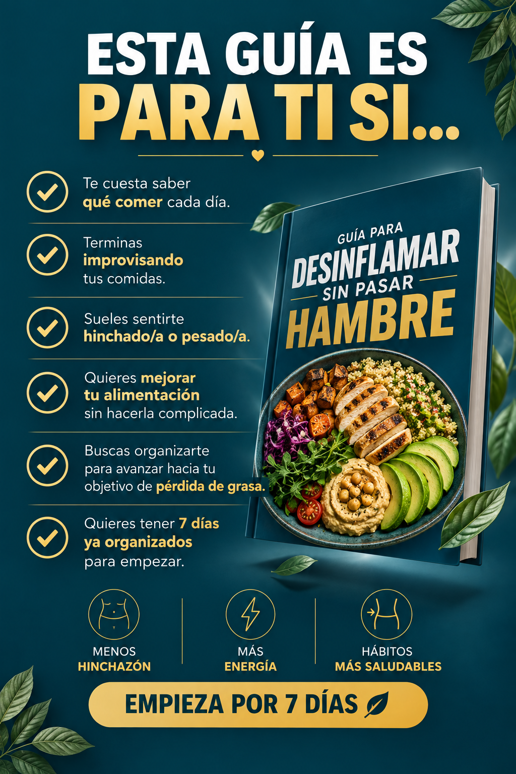 Guía Desinflámate en 7 Días✨
